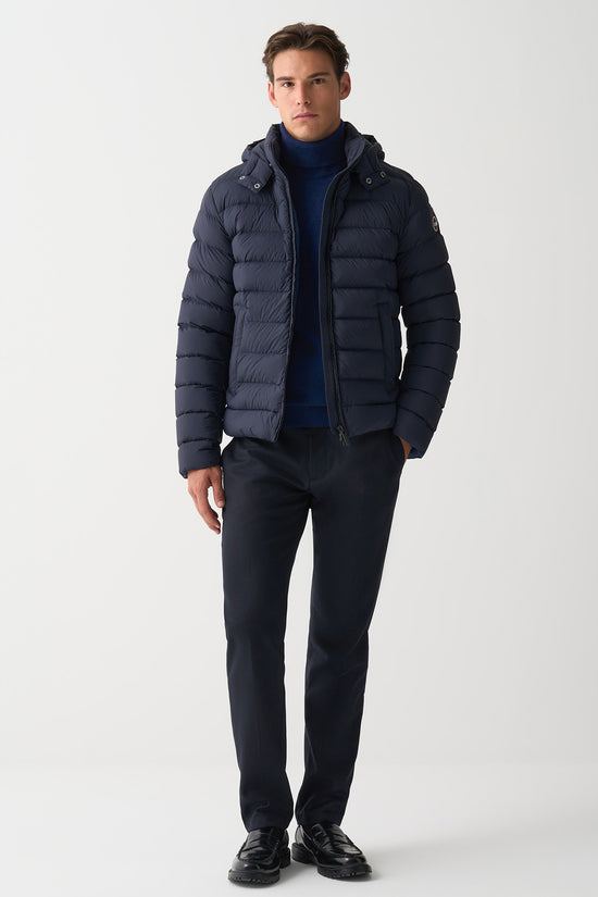 Piumino Full Zip Con Cappuccio Staccabile-colmar-Blu-Uomo-1252 4zp 68-