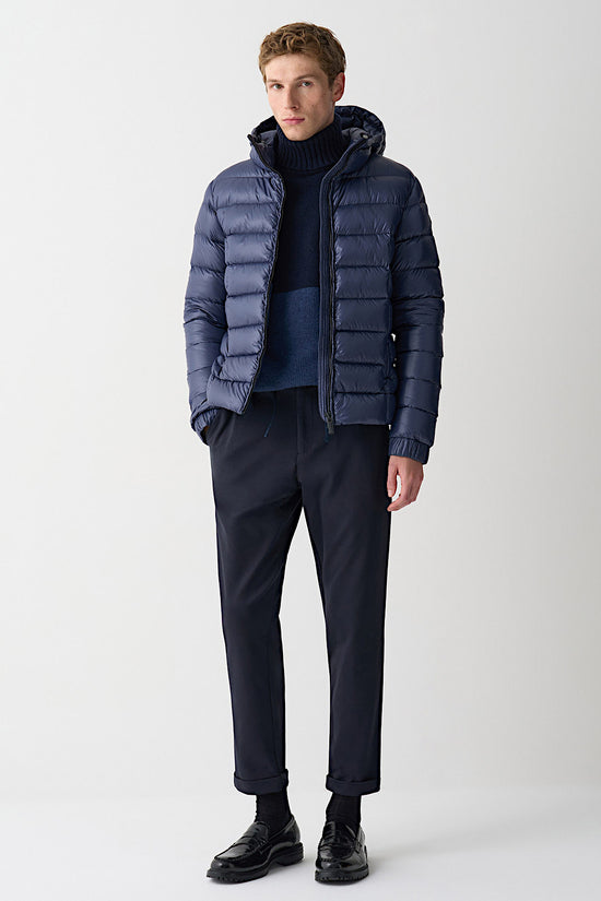 Piumino Full Zip Con Cappuccio Lucido-colmar-Blu-Uomo-1271 2zo 68-