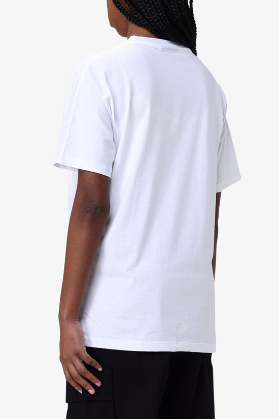 T-Shirt Maniche Corte Logo Spray E Glitter-disclaimer-Bianco-Donna-25eds54918-
