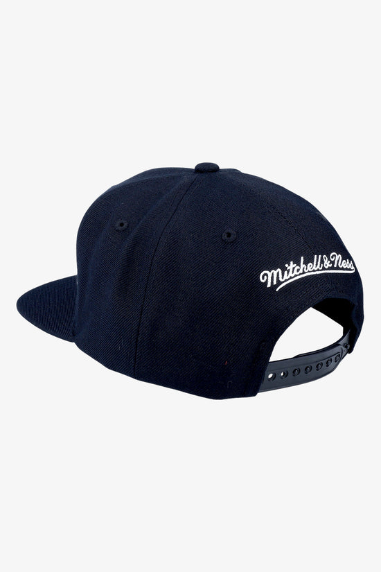 Cappellino Snapback Team Ground 2.0 Brooklyn Nets-mitchell&ness-Nero-Uomo-Hhss3256 bneyypppblck-