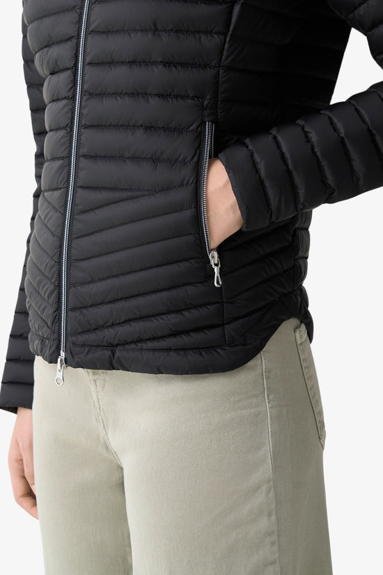 Piumino Full Zip Fondo Arrotondato-colmar-Nero-Donna-2141a 9vx 99-