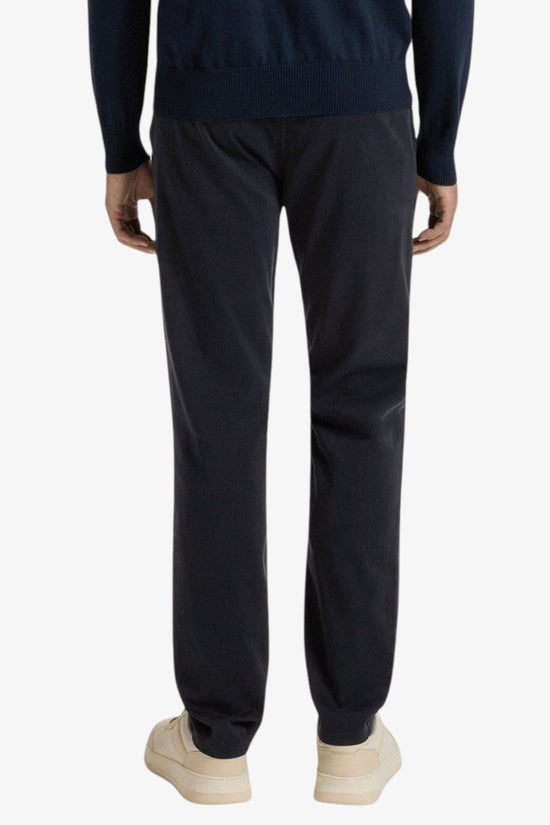 Pantaloni Chino Slim Fit In Cotone Elasticizzato-boss-Blu-Uomo-50510933 404-