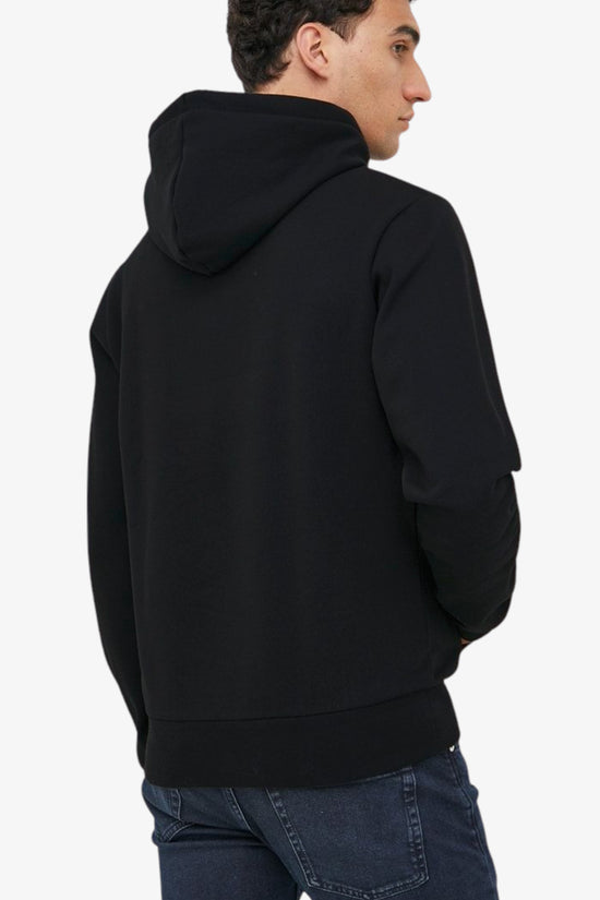 Felpa Con Cappuccio Logo Piccolo Ricamato-lacoste-Nero-Uomo-Sh9839 00 031-