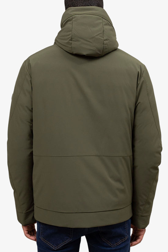Giubbotto Full Zip Con Cappuccio In Softshell Loge Srt 01-peuterey-Verde-Uomo-Peu5566 01192020 689-