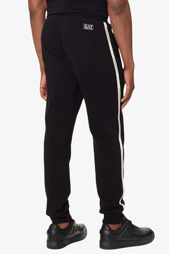Pantaloni Bande Logo Series-emporio armani ea7-Nero-Uomo-7m000974 af10377 uc001-