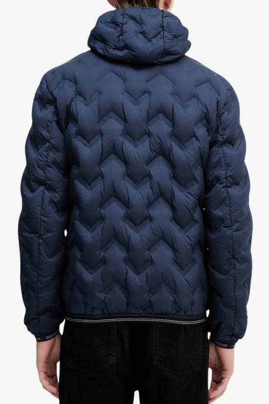 Piumino Full Zip Con Cappuccio Piery-blauer-Blu-Uomo-25wbluc03233 007308 888tb-