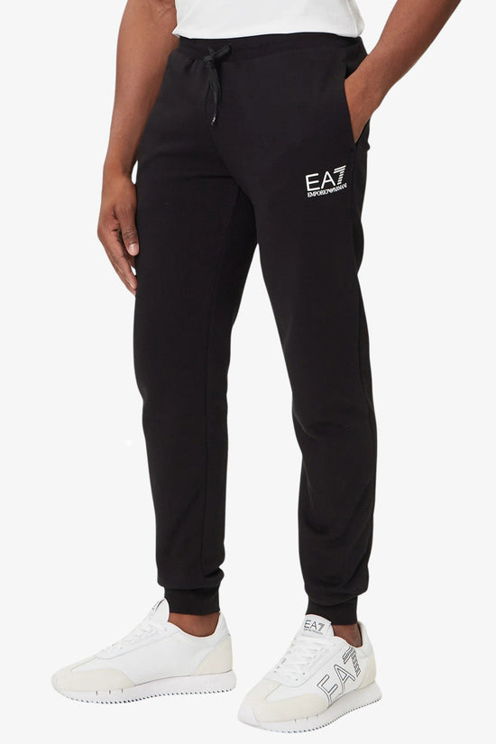 Tuta Full Zip 7 Lines-emporio armani ea7-Nero-Uomo-7m000966 af10377 uc001-