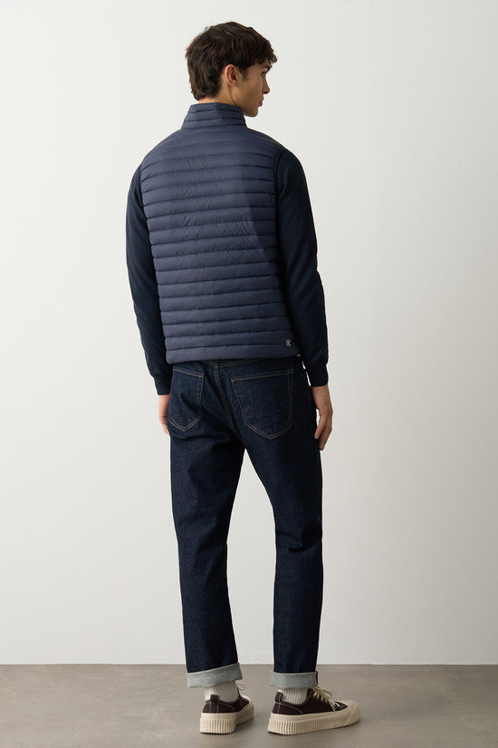 Gilet Full Zip Imbottito In Piuma-colmar-Blu-Uomo-1278r 8vx 68-