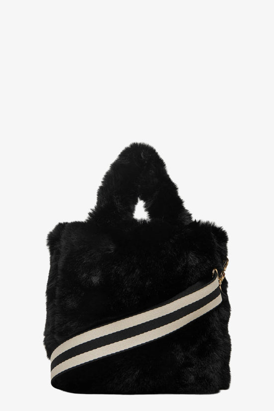 Borsa A Tracolla Piccola In Teddy-liu jo-Nero-Donna-Tf5271 e0374 22222-