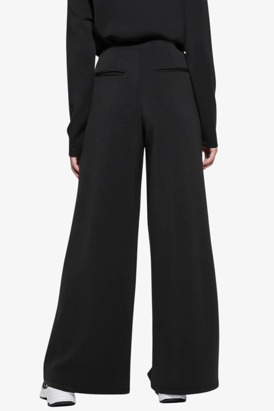 Pantaloni Palazzo Olympe-guess-Nero-Donna-V4yb07kcay2 jblk-