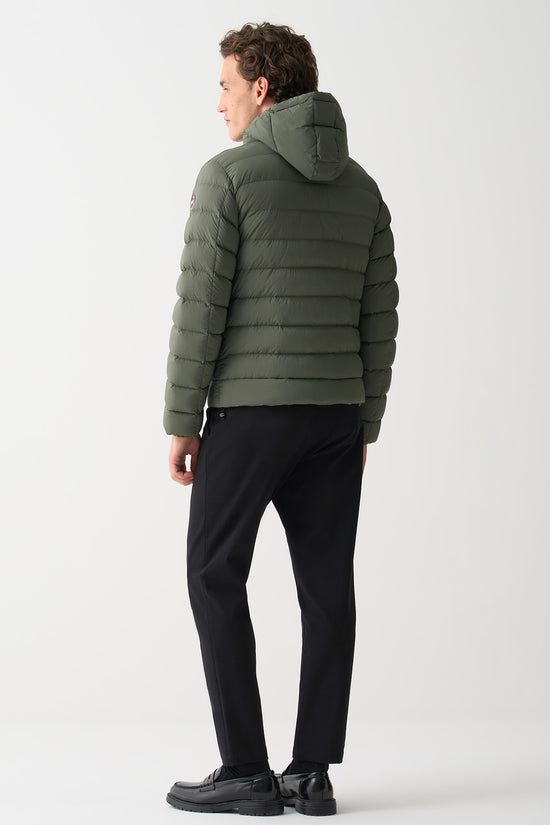 Piumino Full Zip Con Cappuccio Staccabile-colmar-Verde-Uomo-1252 4zp 498-