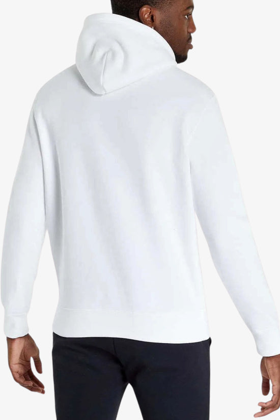 Felpa Con Cappuccio Logo Piccolo Ricamato-champion-Bianco-Uomo-220258 ww001-