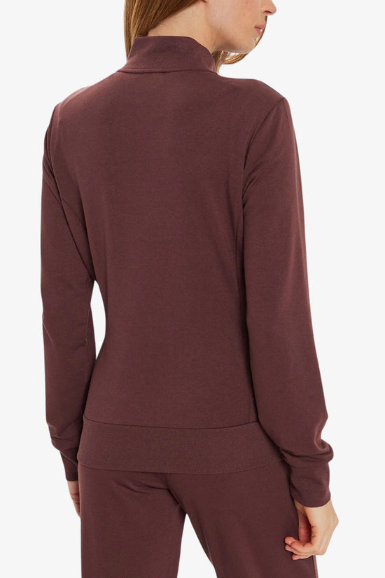 Felpa Full Zip Evolution-emporio armani ea7-Marrone-Donna-8ntm43 tj9rz u6063-