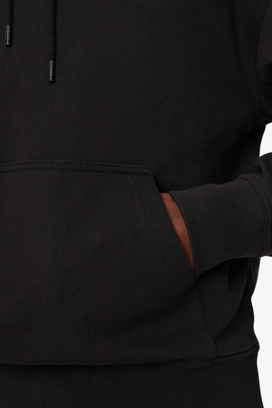 Felpa Con Cappuccio Logo Piccolo-boss-Nero-Uomo-50514530 001-