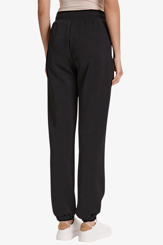 Pantaloni 3D Peony-guess-Nero-Donna-V5yb06kbsl2 fj8a-