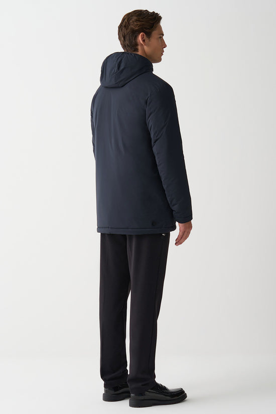 Giubbotto Lungo Full Zip Con Cappuccio Stretch-colmar-Blu-Uomo-1129 4wx 68-