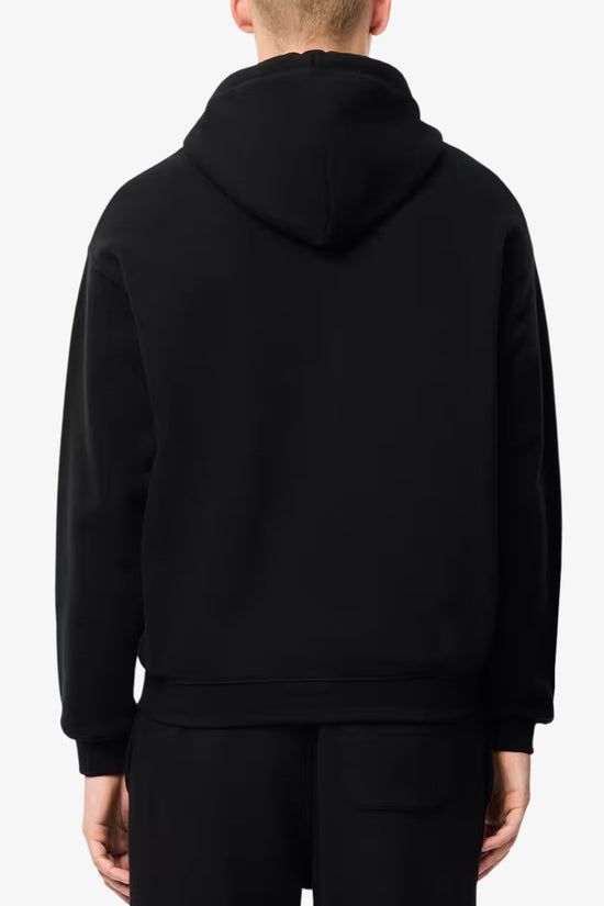 Felpa Con Cappuccio Con Stemma-lacoste-Nero-Uomo-Sh2754 00 031-