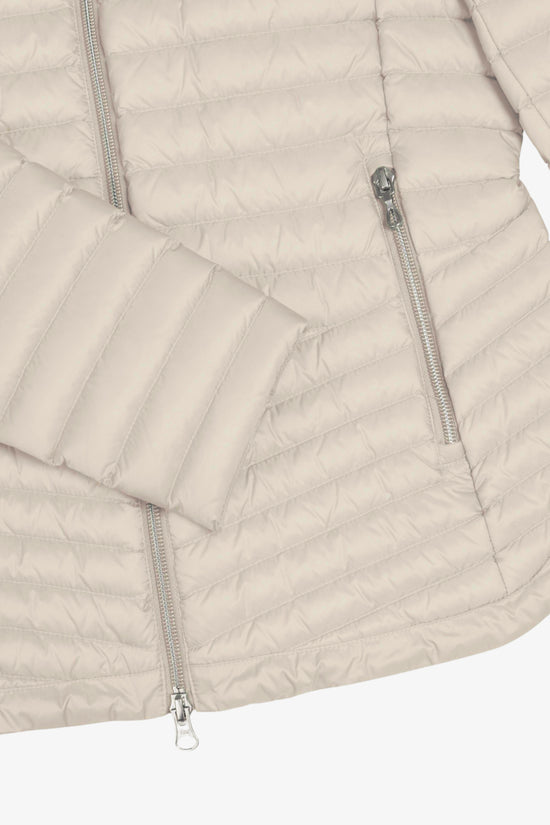 Piumino Full Zip Fondo Arrotondato-colmar-Beige-Donna-2141a 9vx 219-