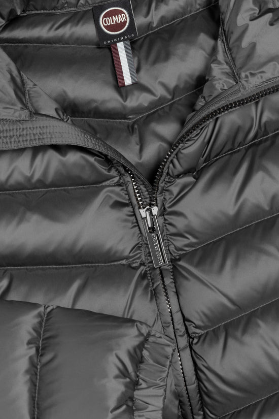 Piumino Full Zip Con Cappuccio Cangiante-colmar-Grigio-Donna-2219 2yo 506-