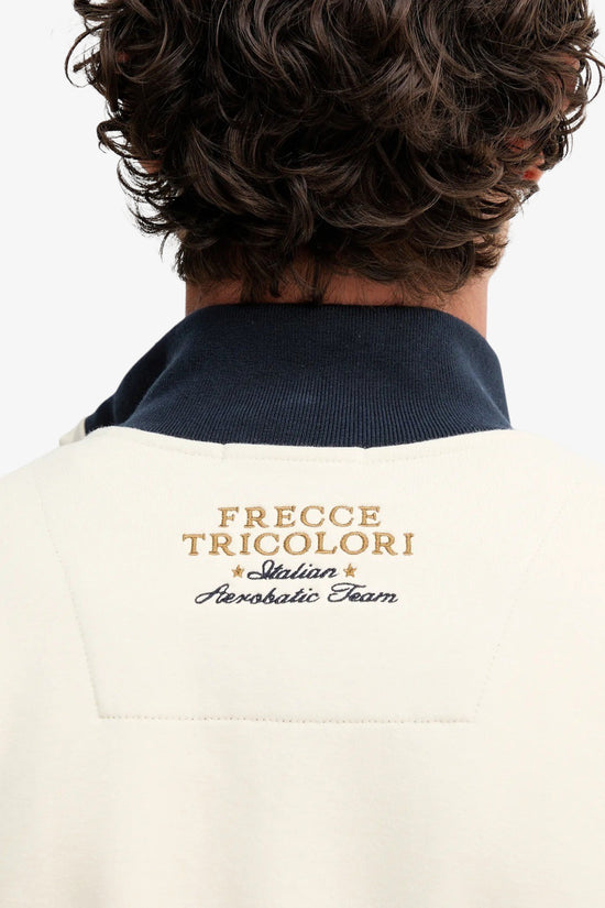 Felpa Full Zip Ricamata Frecce Tricolori-aeronautica militare-Multicolore-Uomo-252fe2062uf00662-