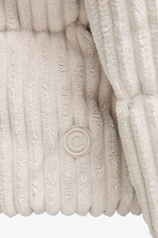 Piumino Full Zip In Vellutto A Coste-colmar-Beige-Donna-2187 2zm 06-