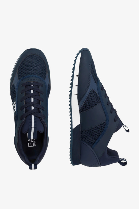 Scarpe Black & White-emporio armani ea7-Blu-Uomo-X8x027 xk050 d813-