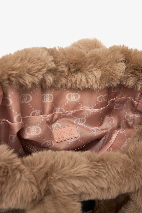 Borsa A Tracolla Media In Teddy-liu jo-Beige-Donna-Tf5270 e0374 60906-