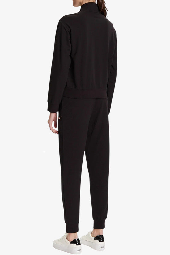 Tuta Full Zip Core Lady-emporio armani ea7-Nero-Donna-7w000463 af13135 uc001-