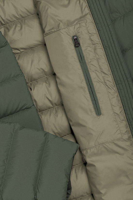 Piumino Full Zip Con Cappuccio Staccabile-colmar-Verde-Uomo-1252 4zp 498-