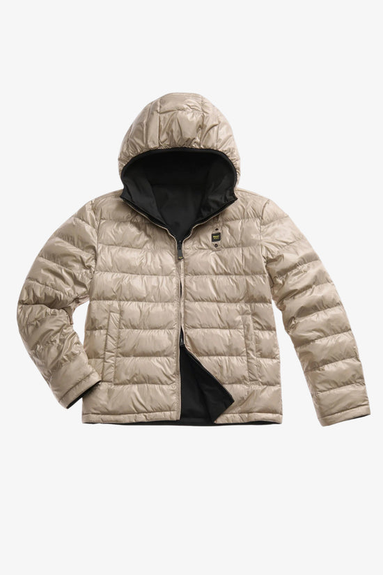 Piumino Full Zip Con Cappuccio In Nylon Reversibile Ballard-blauer-Multicolore-Uomo-25wbluc06082 005480 999-