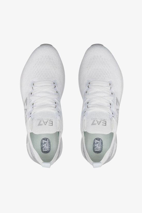 Scarpe Crusher Distance Knit-emporio armani ea7-Bianco-Special_unisex-X8x095 xk240 m696-