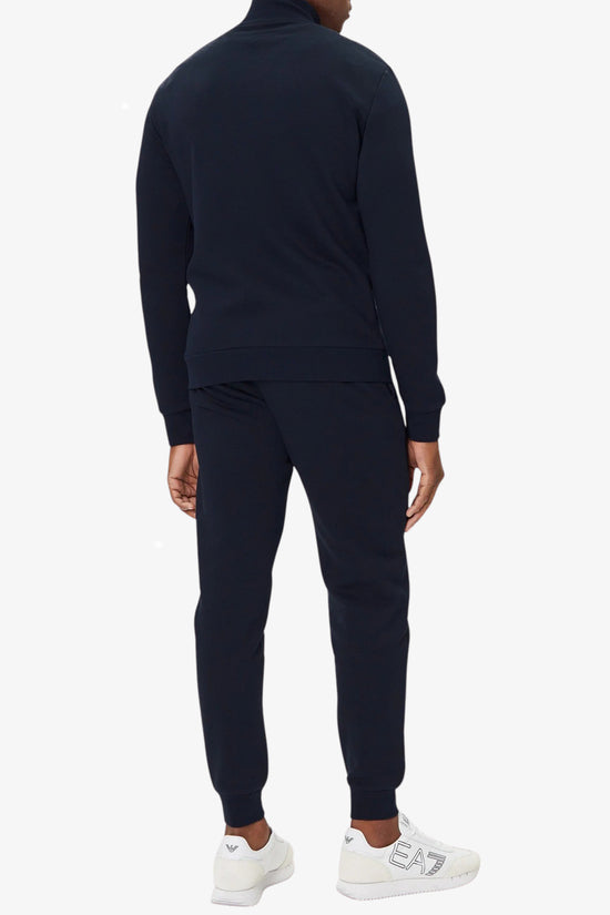 Tuta Full Zip 7 Lines-emporio armani ea7-Blu-Uomo-7m000966 af10377 ub102-