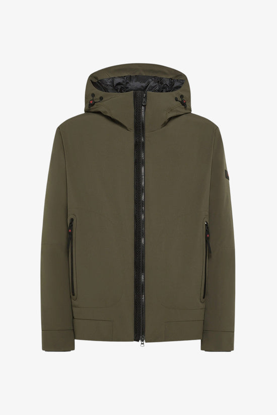 Giubbotto Full Zip Con Cappuccio In Softshell Loge Srt 01-peuterey-Verde-Uomo-Peu5566 01192020 689-