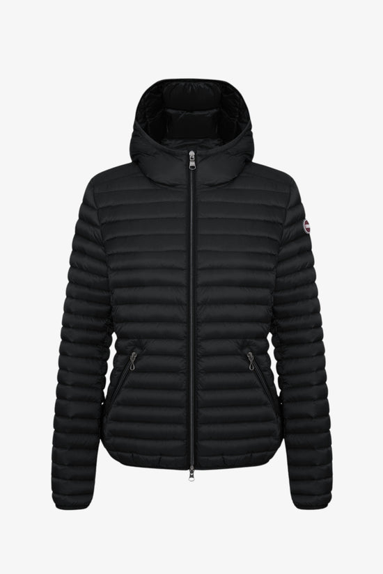 Piumino Full Zip Con Cappuccio-colmar-Nero-Donna-2224a 9vx 99-