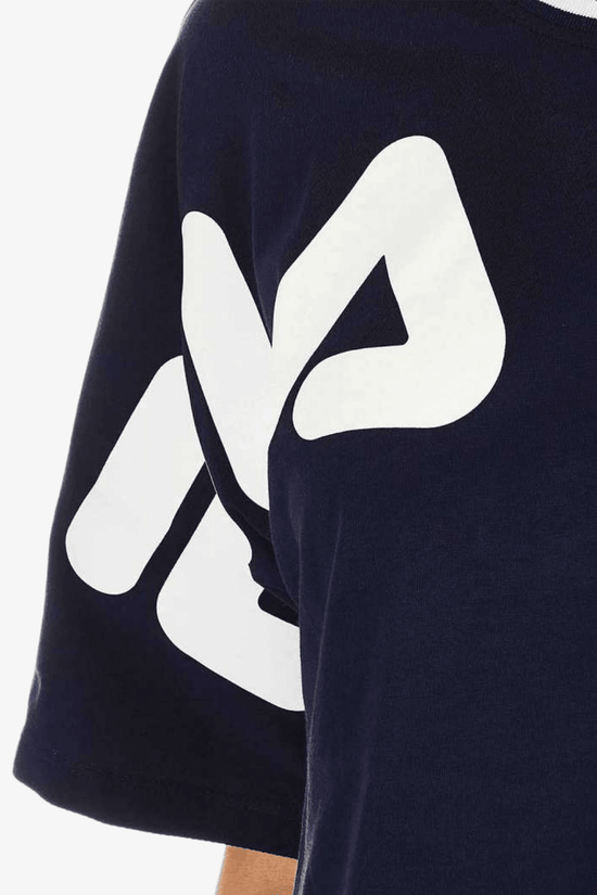 T-Shirt Maniche Corte Barr-fila-Blu-Donna-687497 170-