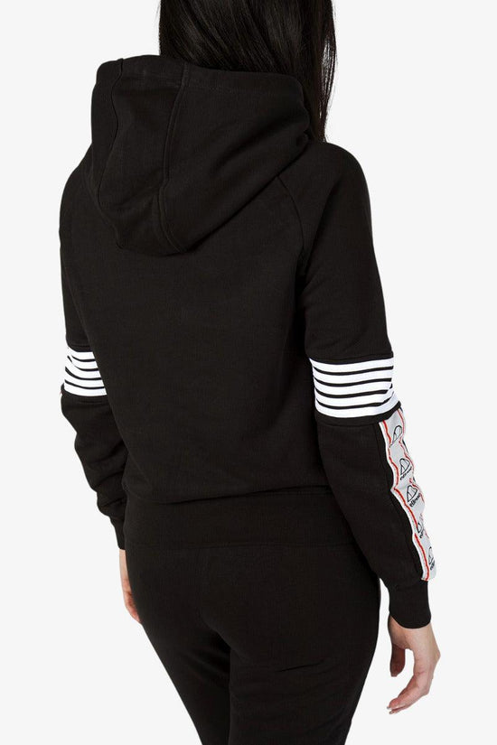 Felpa Con Cappuccio Bande Logo-ellesse-Nero-Donna-Ehw254s22 050-