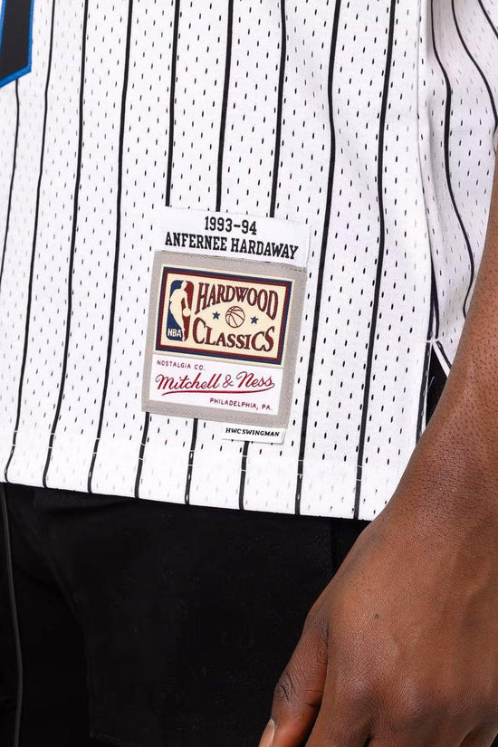 Canotta Swingman NBA Orlando Magic 1993-94 Anfernee Hardaway-mitchell&ness-Blu-Uomo-Smjyac18096-omawhit93aha-
