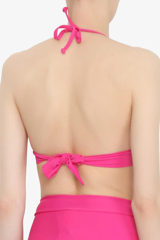 Reggiseno Triangolo Mare Big Logo-moschino swim-Rosa-Donna-A5704 5211 0219-
