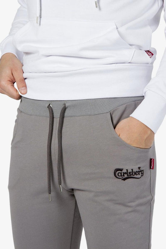 Pantaloni Logo Piccolo-carlsberg-Grigio-Uomo-Cbu4939-