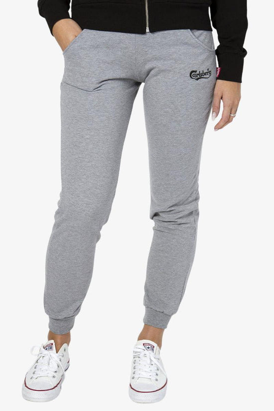 Pantaloni Logo Piccolo-carlsberg-Grigio-Donna-Cbdsp4220-