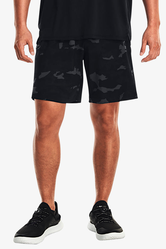 Shorts Tech Vent Printed-under armour-Nero-Uomo-1376957 001-