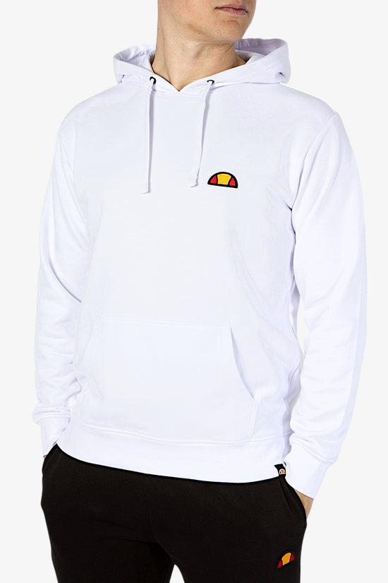 Felpa Con Cappuccio Logo Patch Piccolo-ellesse-Bianco-Uomo-Ehm250s22 001a-