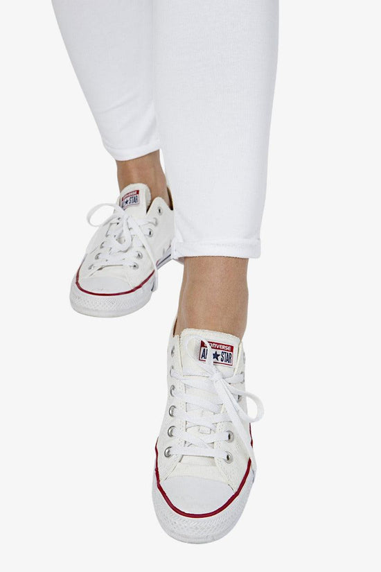 Pantaloni Slim Logo Piccolo-carlsberg-Bianco-Donna-Cbd4328-