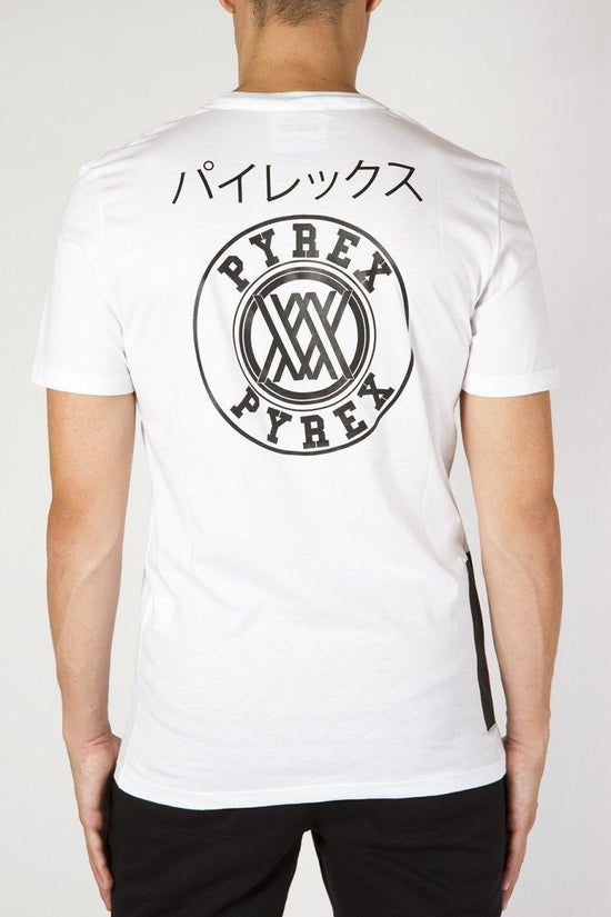 T-Shirt Maniche Corte-pyrex-Bianco-Uomo-19ipb40369-