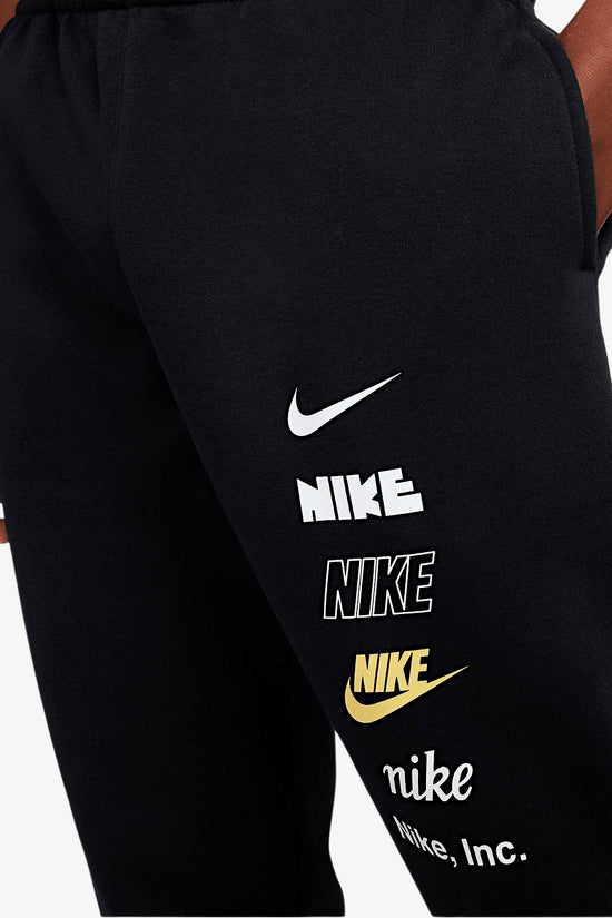 Pantaloni Club Loghi-nike sportswear-Nero-Uomo-Dx0795 010-