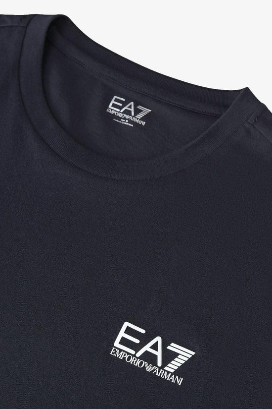 T-Shirt Maniche Corte Logo Metal-emporio armani ea7-Blu-Uomo-8npt51 pjm9z 1578-