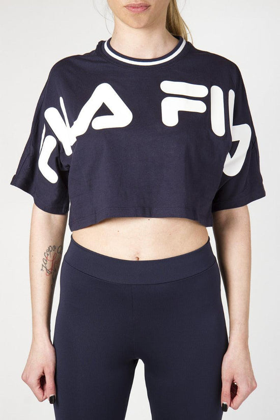 T-Shirt Maniche Corte Barr-fila-Blu-Donna-687497 170-