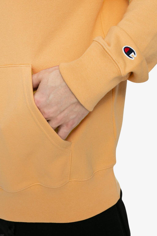Felpa Con Cappuccio Big Logo Ricamato-champion-Arancione-Uomo-217858 os048-