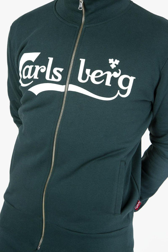 Felpa Full Zip Big Logo-carlsberg-Verde-Uomo-Cbusgz4801-