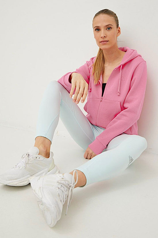 Felpa Full Zip Con Cappuccio All Snz-adidas performance-Rosa-Donna-Im0316-